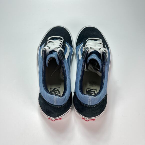 Vans Off The Wall Old Skool Slate Blue Athletic Skate Shoes Men's Size 13 - Picture 7 of 10